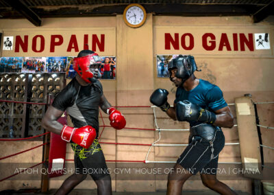 ATTOH QUARSHIE BOXING GYM "HOUSE OF PAIN" ACCRA | GHANA