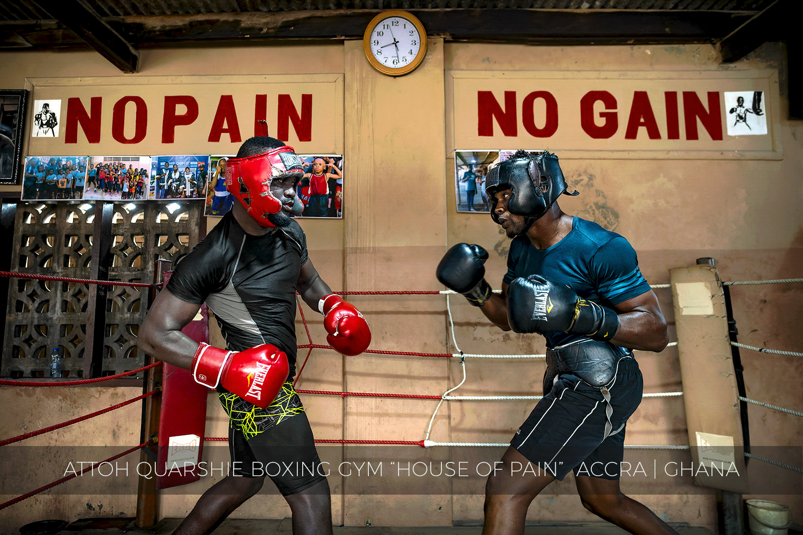 ATTOH QUARSHIE BOXING GYM "HOUSE OF PAIN" ACCRA | GHANA